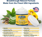 Amish Origins Pain Relief Cream, Maximum Strength Deep Penetrating for Joint, Muscle, Knee, Back, Feet, Hand, Ankle, Aches, 8 fl oz (Pack of 1)