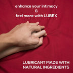 Lubex Natural Lubricant Gel (Water-Based) Natural Lube with Aloe Vera for Her, Him & Couples - Vanilla Flavour - 50gm