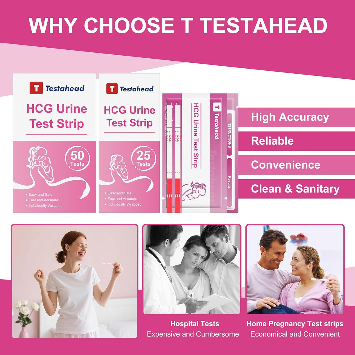 Pregnancy Test Kits 50 pieces