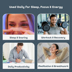 SleepHabits 45PC Breathing Strips, Non-Toxic Tested Nose Strips for Breathing & Sleep | Nasal Strips for Snoring Solution | Extra Strength Congestion Relief | Nasal Strips for Sleeping, Unscented