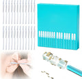Earwax Removal Adhesive Swabs, New Reusable Ear Wax Removal Tools with Dust Cover Packaging, Adhesive Ear Wax Removal Tools, Ear Cleaning Tools Ear Curette for Kids & Adults