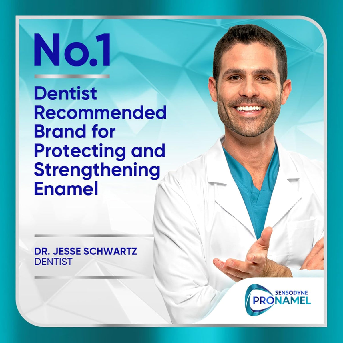Sensodyne Pronamel Clinical Enamel Strengthening Toothpaste, Whitening Action, 3.4 oz (3 Pack)