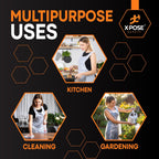 Xpose Safety Plastic Disposable Aprons for Cooking Individually Packaged Durable 1 Mil Waterproof Polyethylene 24" x 48"