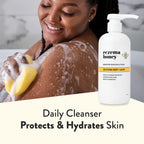ECZEMA HONEY Soothing Body Wash, Daily Shower Gel & Eczema Care (13 Oz) | Body Cleanser for Eczema reatmenttreatme, Sensitive Skin Body Wash for Adults, Kids, & Babies