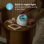 Spectra Baby S1 Plus Premier Portable Rechargeable Electric Breast Pump with Tote Bag, Breast Milk Bottles and Cooler