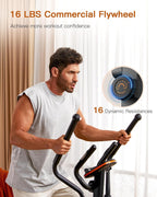 Niceday Elliptical Exercise Machine with 15.5IN Stride