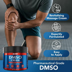 5Kind DMSO Cream for Pain Relief 4 fl oz Topical Muscle & Joint Pain Relief