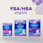 Always Panty Liners for Women Anti-Bunch Xtra Protection Daily Liners, Extra Long, Unscented, 116 Count