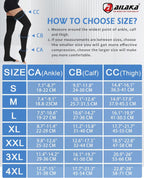 Ailaka Compression Socks Silicone 30 mm