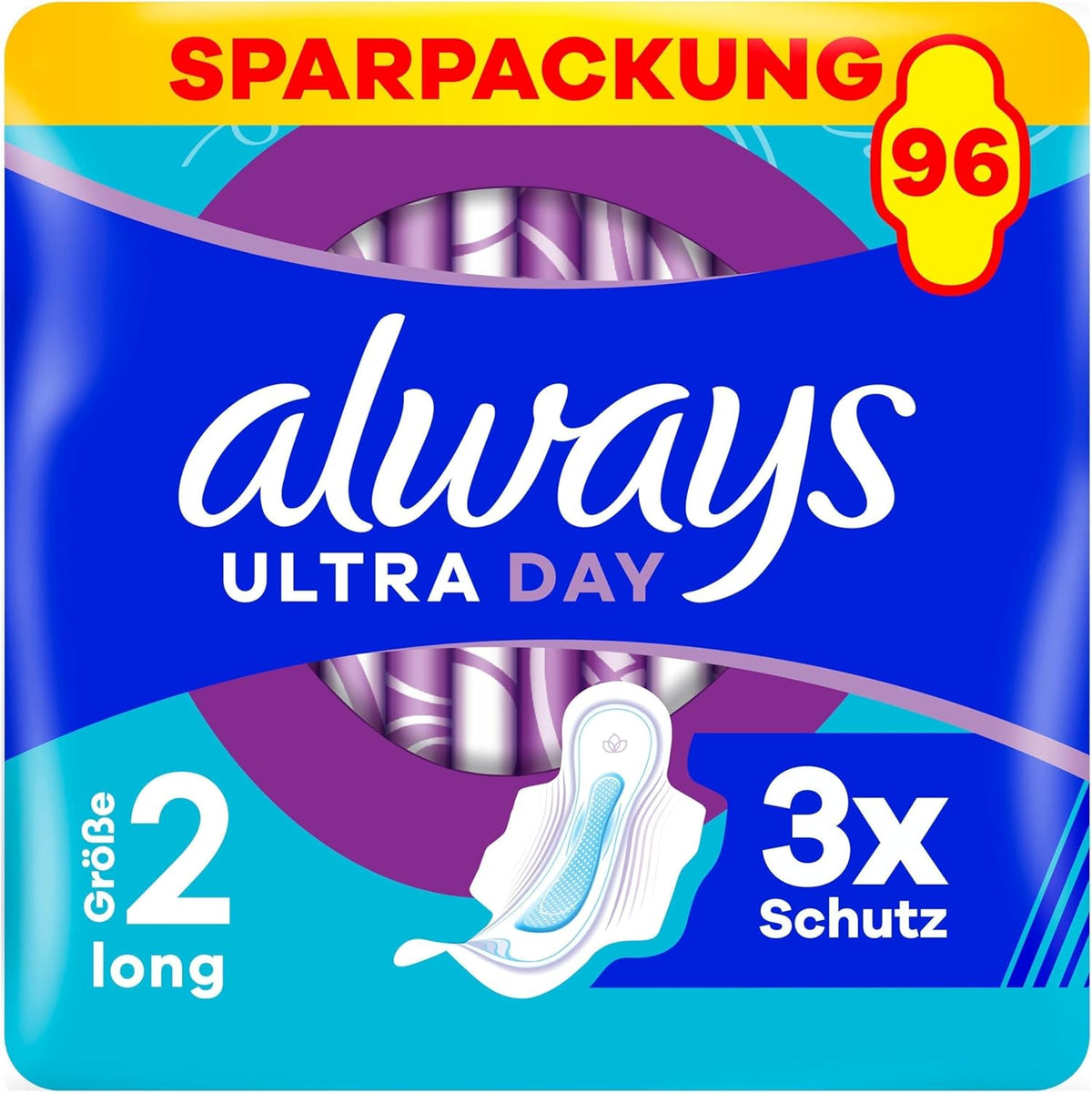 Always Sanitary Pads 32 pieces