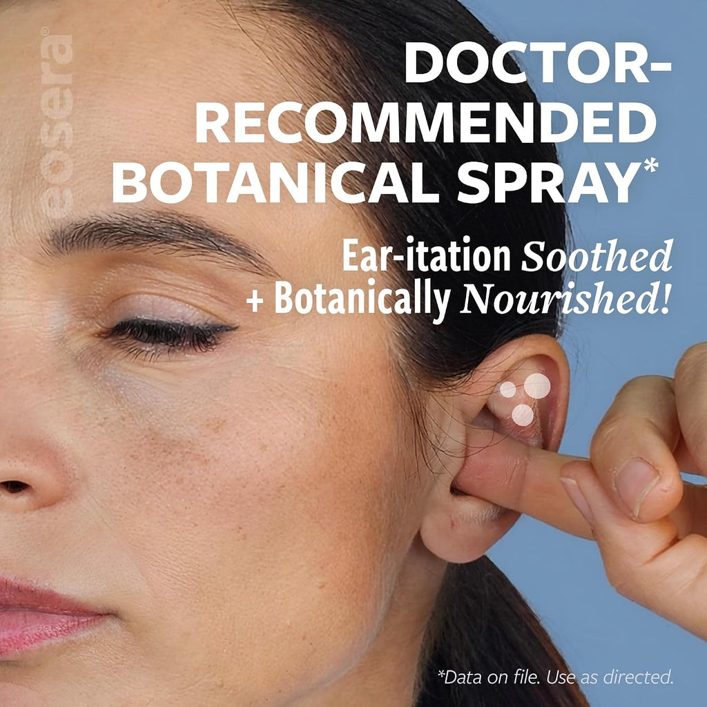 eosera Ear Itch MD Dry Ear Relief Oil Spray - 17 mL Soothes Dry, Itchy Ears