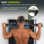 ProsourceFit Pull Up Bar for Multi Use Fitness & Home Gym Exercise