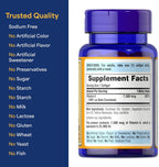 Puritan's Pride Beta Carotene Provitamin A 7,500mcg (25,000 IU)
