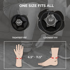 Adjustable 5lb Ankle Weights (1 Pair) for Women & Men - Nordic Lifting