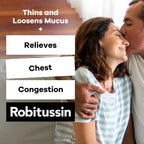 Robitussin DM Cough and Chest Congestion, Raspberry, 8 fl oz | Adult Cough Suppressant and Expectorant, Cough Plus Chest Congestion, Thins and Loosens Mucus, Fast and Effective Relief