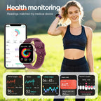 Built-in GPS Distance Tracking Watch for Men and Women, Average Pace Running & Swim Watch, Waterproof, Long Battery Life(Gold)