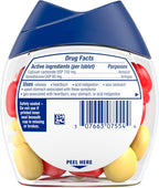 TUMS Chewy Bites Antacid Tablets, Lemon and Strawberry, 28 Count | Ultra Strength Formula, Neutralizes Acid Instantly for Indigestion and Upset Stomach, Multi-Symptom Relief, Gluten Free