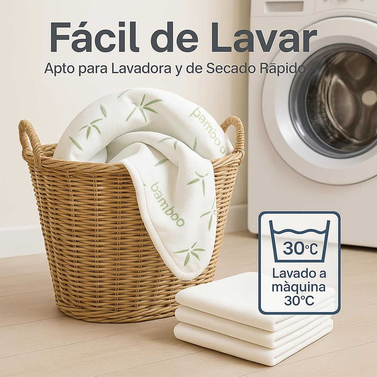 Mattress Protector 150 x 190/200 Waterproof Bamboo Viscose – Height 30 cm – Soft, Breathable, Anti-Allergy and Anti-Dust Mite – Quiet, Easy to Wash, Elastic Fit