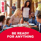 BAND-AID Brand Travel Ready Portable First Aid Kit, 80 Piece