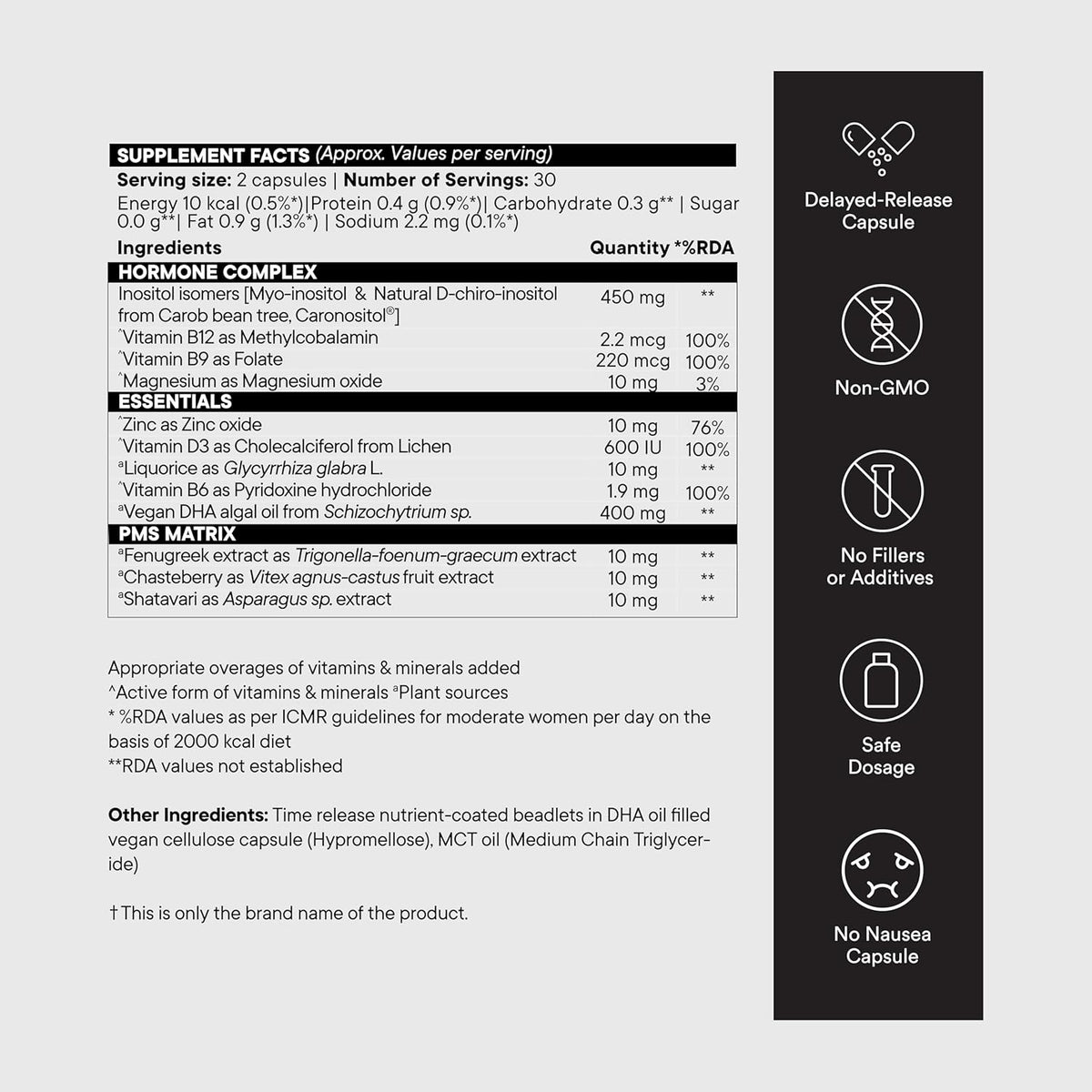 Dietary Supplements 60 capsules