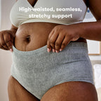 FridaBaby High Waisted Postpartum Underwear Disposable C-section Briefs | Super Soft, Stretchy, Breathable, Absorbent, Latex Free, Regular (8 Pack)