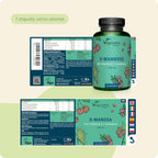D-Mannose Complex Vegavero® | 100% Natural UTI Support | NO Additives, Lab-Tested | with Cranberry, Vitamin C, 2000mg D Mannose | 120 Capsules | Vegan