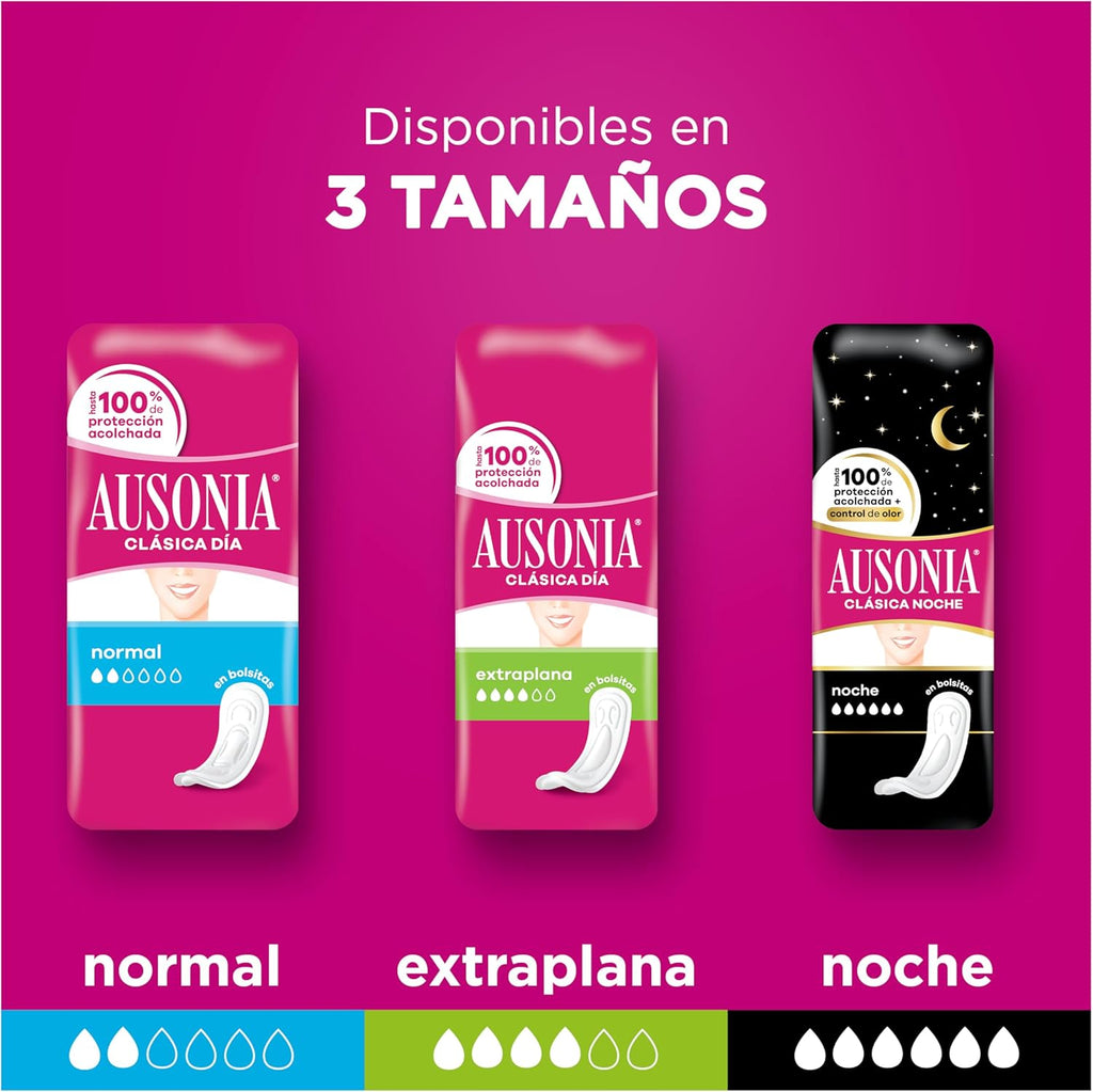 Ausonia Classic Normal Wingless Sanitary Pads, Pack of 16