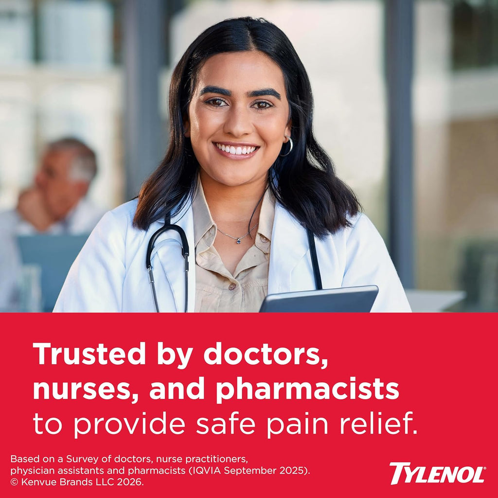 Tylenol Extra Strength Rapid Release Gels, 500 mg Acetaminophen, 100 Ct