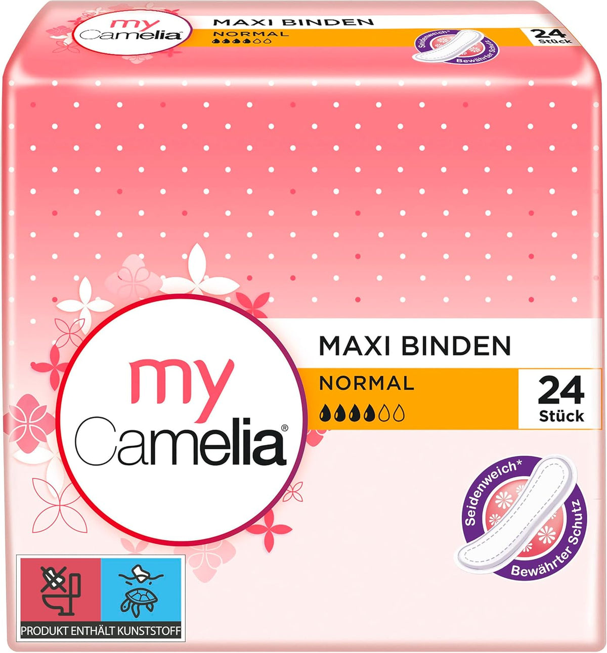 Camelia Sanitary Pads 24 pieces