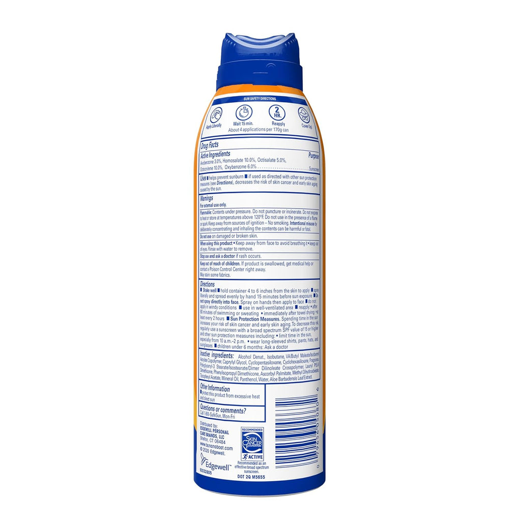 Banana Boat Sport SPF 100 Sunscreen Spray, 6 oz