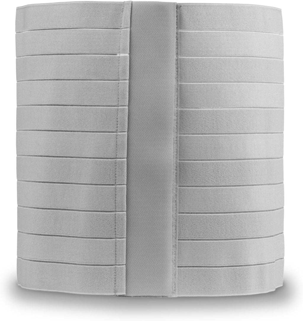 Soles Compression Abdominal Binder | Post-Surgical and Postpartum Support | Adjustable Belly Wrap Supports Muscle & Skeletal Stability | Unisex | One Size Fits All