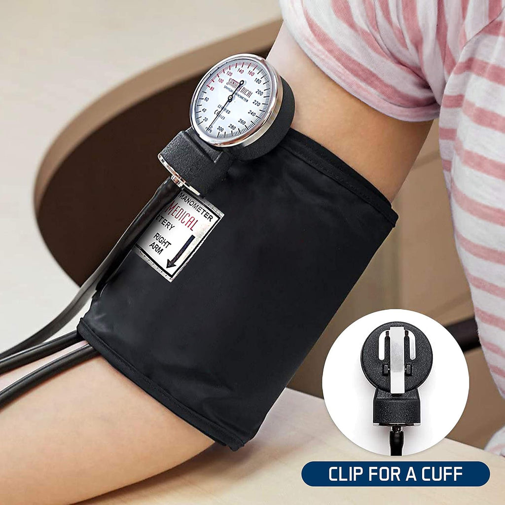 Santamedical Manual Blood Pressure Cuff - Adult Aneroid Sphygmomanometer