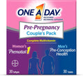 One A Day Men's & Women's Pre-Pregnancy Multivitamin Softgel including Vitamins A, Vitamin C, Vitamin D, B6, B12, Folic Acid & more, 30+30 Count, Supplement for Before, During, and Postnatal