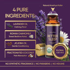 BodyJ4You Sleep Essential Oil Blend - Better Sleep Aid Calm Relaxation Pure