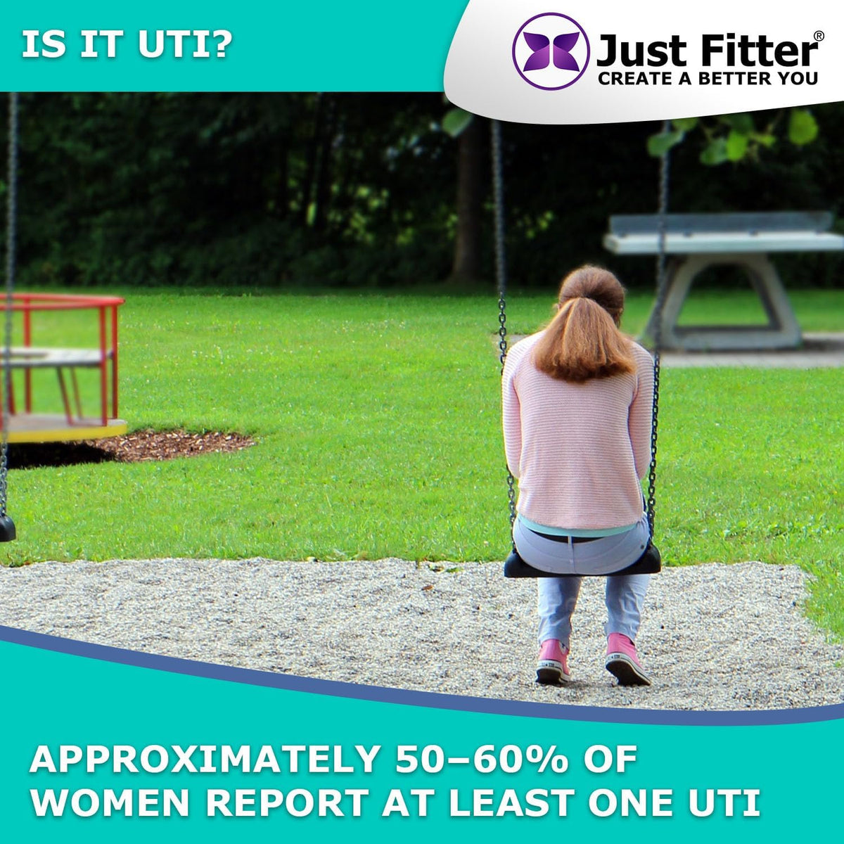 Just Fitter UTI Urine Test Strips. Urinary Tract Infection Strip. Simple, Fast and Accurate Results. Urinalysis Home Testing Stick Kit for Nitrite and Leukocytes.