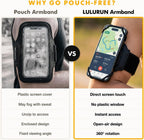 Phone Holder for Running, 360 Rotatable Armband for iPhone Samsung