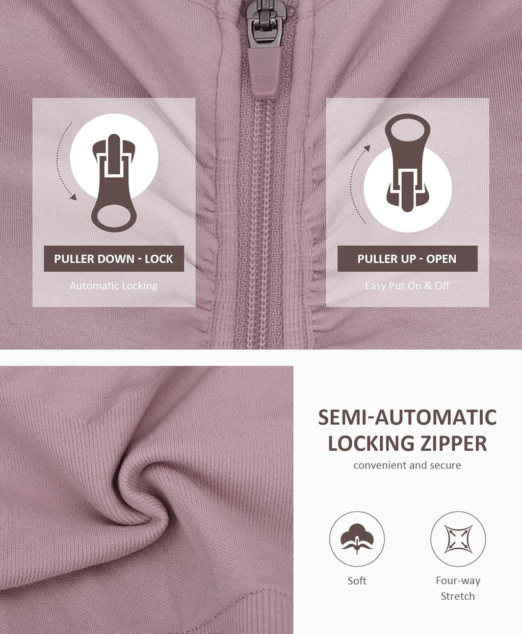 FeelinGirl Zip Front Closure Bras for Women No Underwire Compression Post Surgery Bra with Wide Adjustable Straps