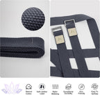 Yoga Straps 1.8M or 2.5M, Durable Cotton Yoga Straps for Stretching, Adjustable Yoga Belt Strap for Yoga, Dance, Gym Workouts