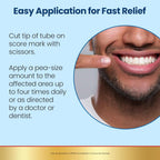 Anbesol Maximum Strength Gel Oral Pain Reliever, 0.33 oz | Instant oral pain relief from toothaches, gum pain and braces pain, canker sore treatment, 20% benzocaine, ADA accepted