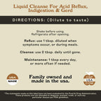 CNP | Acid Reflux Complete 8oz - Heartburn GERD, Amish Aloe Relief Aid | Organic acid reflux complete liquid with aloe, ginger, garlic & vanilla for heartburn, GERD, sour stomach and Amish support