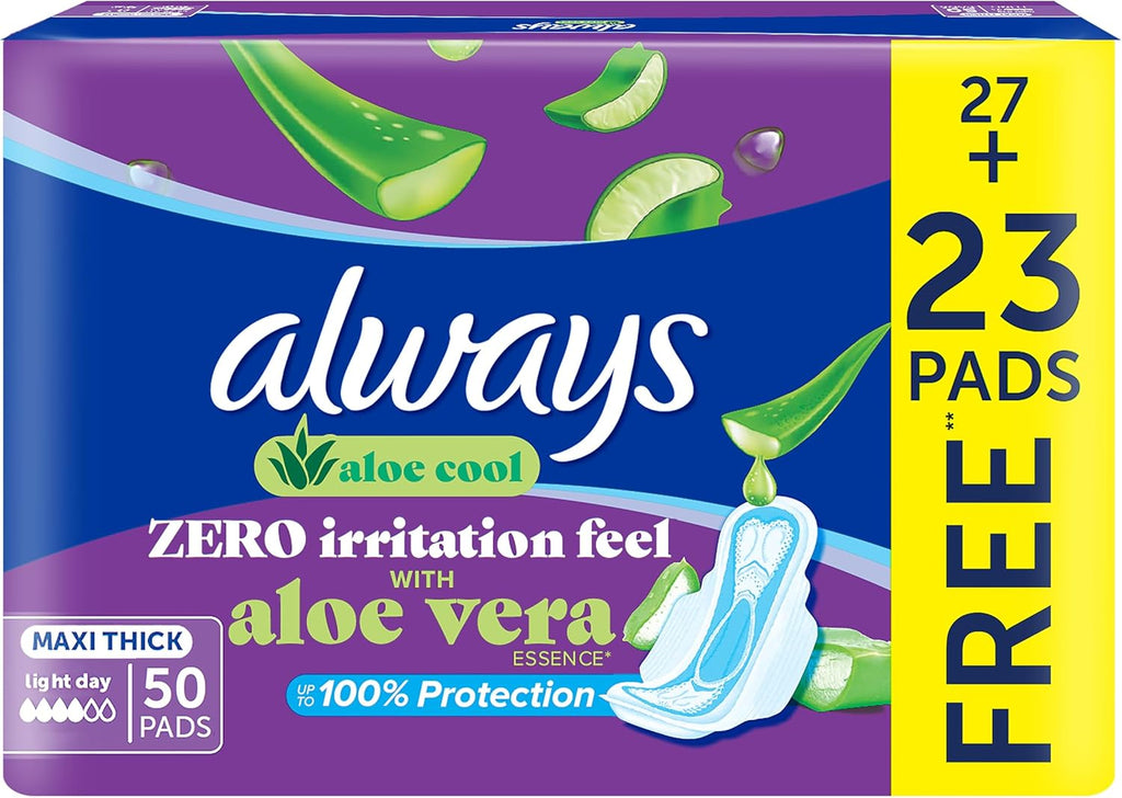 Sanitary Pads With Wings 50 pads