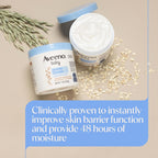 Aveeno Baby Eczema Therapy Nighttime Body Balm, Hypoallergenic, 11 oz | Made with Colloidal Oat & Ceramides, Soothes Dry, Itchy Skin Due to Eczema, HSA/FSA Eligible, No Added Fragrances or Steroids