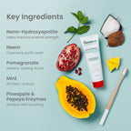Himalaya Botanique Whitening+ Nano Hydroxyapatite Toothpaste, Mint, 4 oz | Nano Hydroxyapatite Toothpaste, Support Enamel Strength & Integrity,Great for Sensitive Teeth, Fluoride Free,SLS Free & Vegan