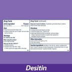 Desitin Maximum Strength Paste, 40% Zinc Oxide Paste, Diaper Rash Healing Ointment for Immediate Relief, Dermatologist Pediatrician Tested, Helps Heal Diaper Rash, Protects Up to 12 Hours, 4.8 Oz Tube