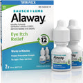 Alaway Antihistamine Eye Drops for Itchy Eyes, Fast-Acting, Up to 12-Hour Eye Itch Relief, Clinically Tested Prescription-Strength Formula, 0.34 Fl Oz (Pack of 2)