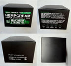 Hemp Cream Maximum Strength with Arnica, MSM, Glucosamine, Turmeric