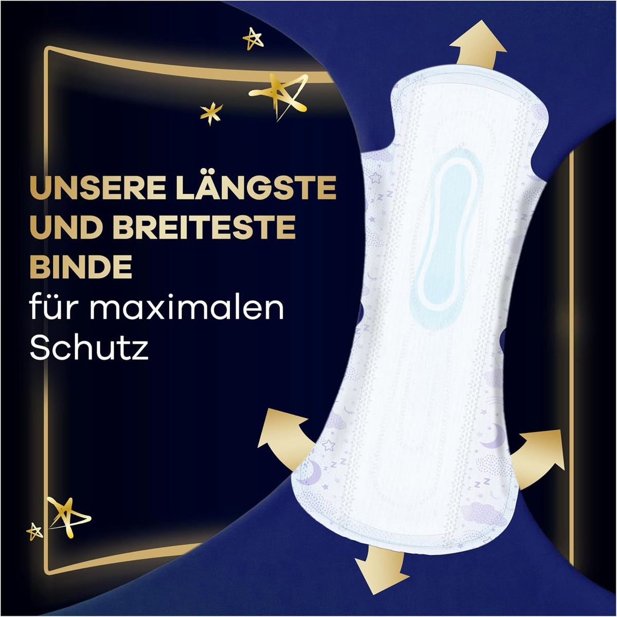 Always Sanitary Pads 18 pieces