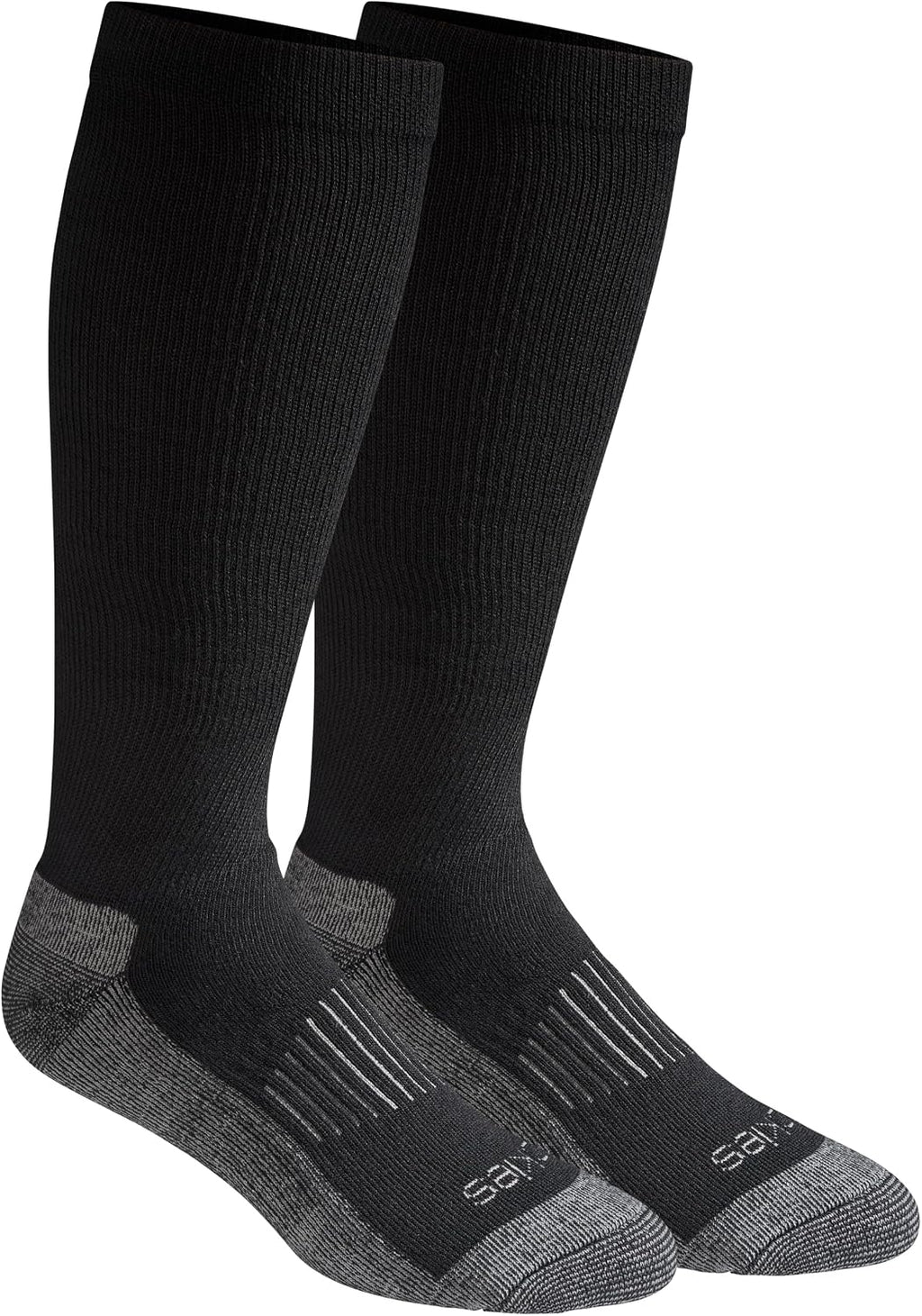 Dickies Men's Light Compression Comfort Over-The-Calf Socks, Available in M-XXL (2, 4 Pairs)