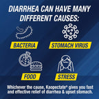 Kaopectate Multi-Symptom Anti-Diarrheal & Upset Stomach Reliever, 42 Caplet | Anti Diarrhea Caplets with Bismuth Subsalicylate