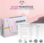 PROBION | Women's Probiotics | Equlibrio Flora Intima | Food Supplement with Probiotics and Combined Prebiotics | Promotes a Healthy Vaginal Bacterial Flora | 30 Tablets